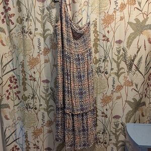 Knox Rose Multicolor Boho Maxi Dress